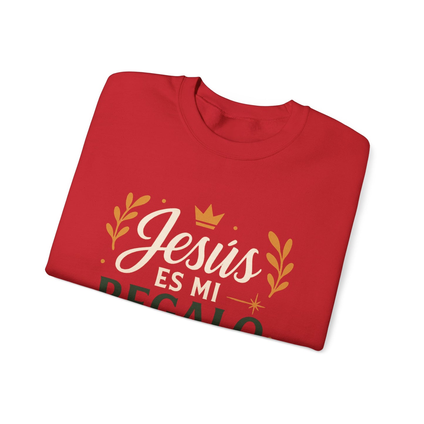 Jesús es mi regalo eterno Sudadera Cristiana Roja
